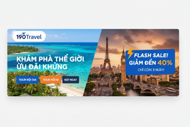 tour du lịch gi&aacute; rẻ 190travel