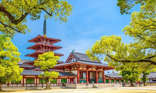 Chùa Shitennoji Vé máy bay từ Đà Nẵng đi Osaka