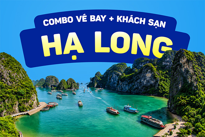 Combo Vé máy bay + Xe Limousine + Khách sạn/Du thuyền Hạ Long 2026