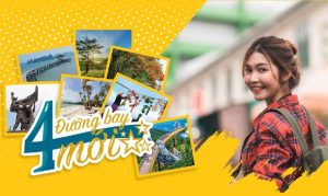 Vietnam Airlines mở thêm 4 đường bay mới ưu đãi chỉ từ 199.000Đ