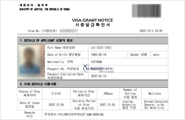 làm visa hàn quốc gấp