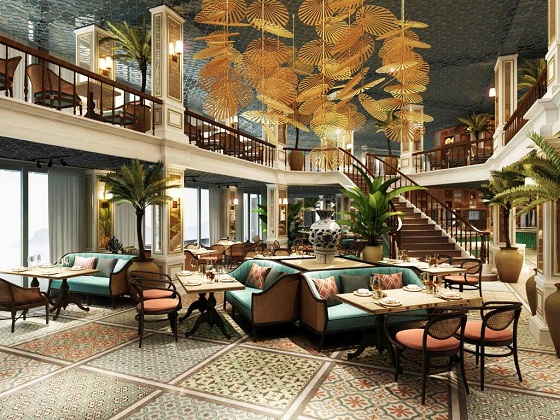 Combo Hôtel Perle D'Orient Cát Bà Mgallery - Nhà hàng Indochine