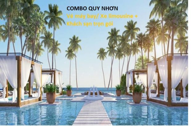 Combo vé máy bay và khách sạn Quy Nhơn giá rẻ Vietnambooking