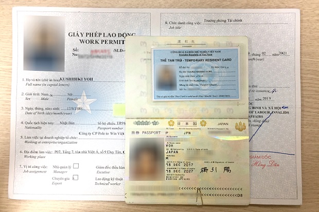 Chi phí làm work permit cho người nước ngoài