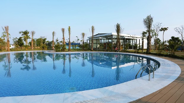 Kh&aacute;ch sạn c&oacute; bể bởi ở Tam Đảo