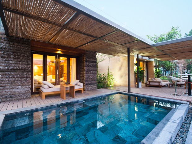 Kh&aacute;ch sạn c&oacute; bể bởi ở Tam Đảo