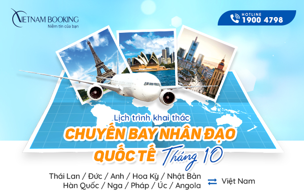 c&aacute;c chuyến bay quốc tế về Việt Nam