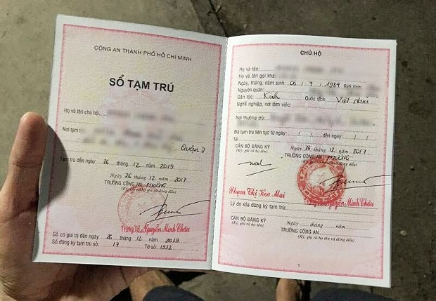 cách đăng ký tạm trú cho người nước ngoài