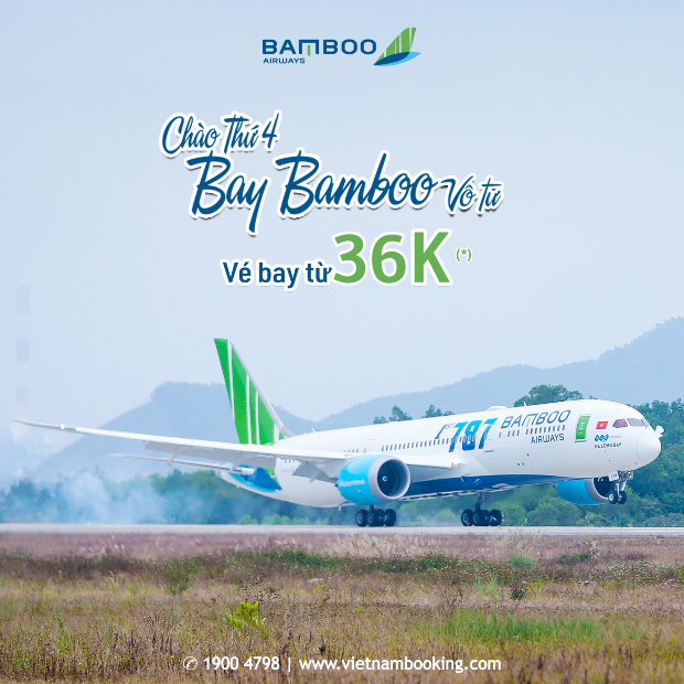 khuyến m&atilde;i Bamboo Airways
