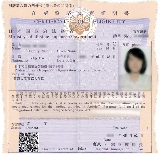xin visa đi du học nhật mất bao lâu