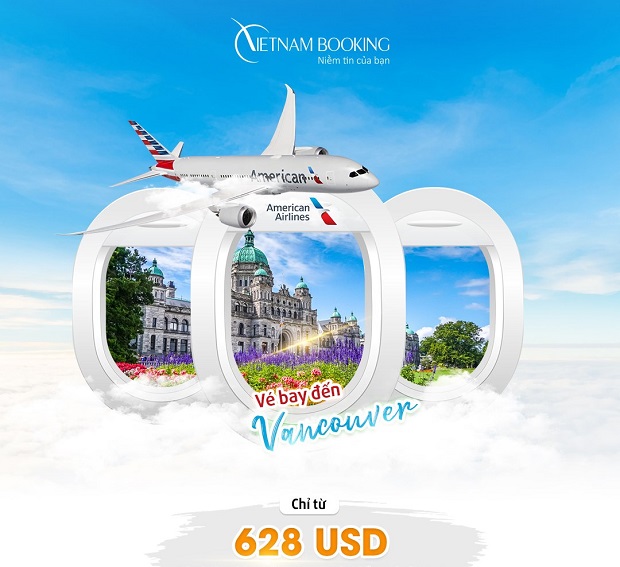 mua vé máy bay American Airlines