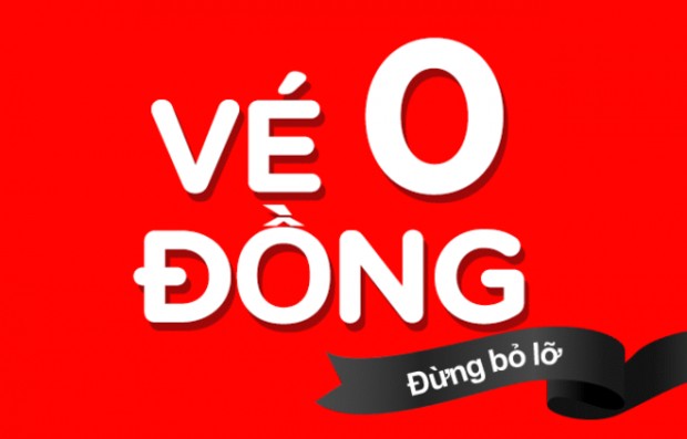 ve may bay gia re 0 đồng