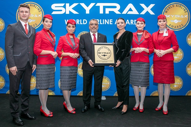 Turkish Airline chứng nhận từ Skytrax