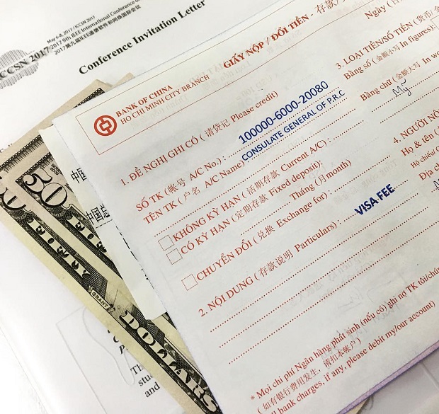 Đại sứ quán Trung Quốc không hoàn trả chi phí xin visa dù bạn đậu hay rớt visa visa trung quốc thăm thân