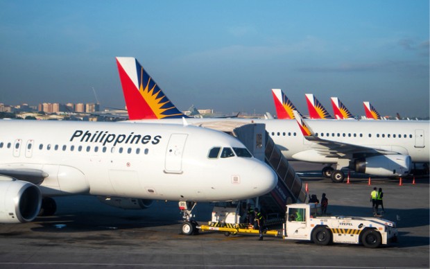 dai ly v&eacute; m&aacute;y bay philippine airlines