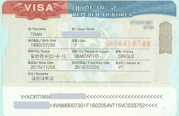 gia hạn visa cho du học sinh tại h&agrave;n quốc