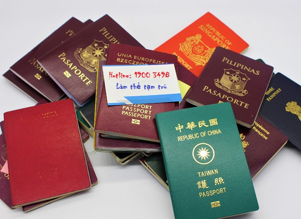 hướng dẫn l&agrave;m thẻ tạm tr&uacute; cho người nước ngo&agrave;i