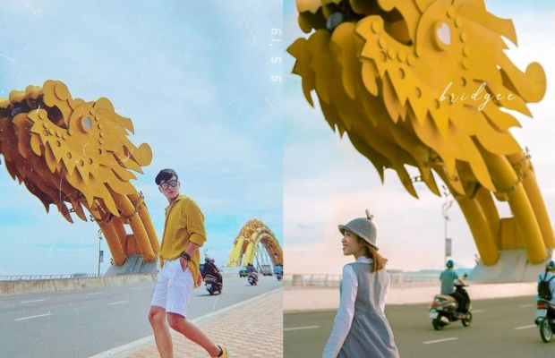 Kinh nghiệm du lịch Đà Nẵng dịp Tết - cầu Rồng