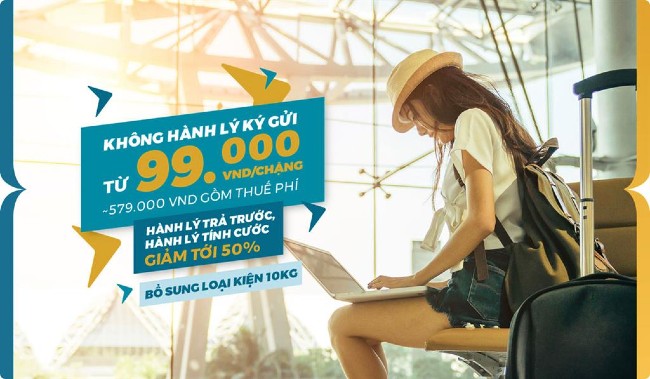 Vietnam Airlines có thêm sản phẩm mua vé máy bay không hành lý ký gửi ve eco nghia la gi