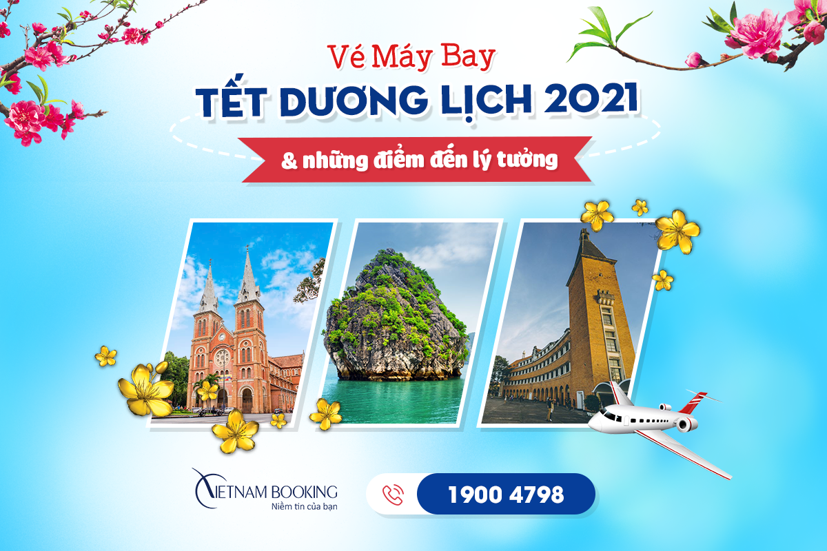 vé máy bay Tết Dương lịch