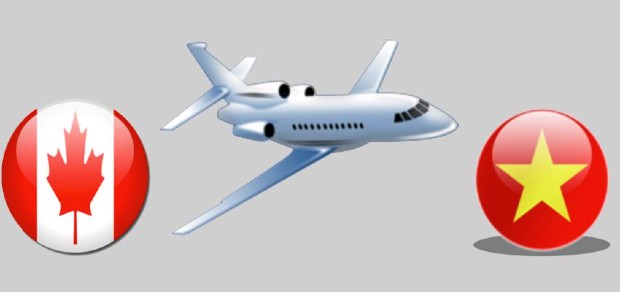 ve may bay tu vancouver ve viet nam