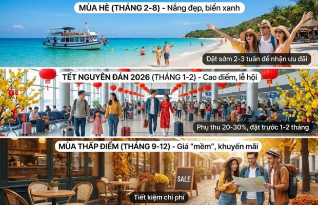 Thời điểm lý tưởng và lưu ý mùa cao điểm Đà Nẵng