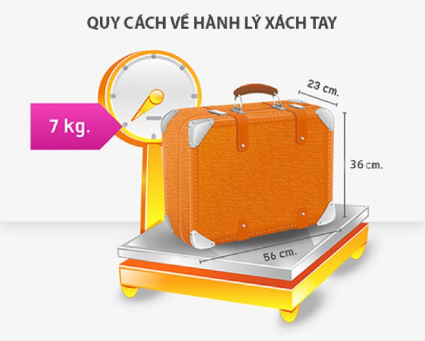 quy định hành lý xách tay