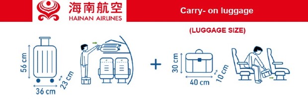 Quy định h&agrave;nh l&yacute; Hainan Airline
