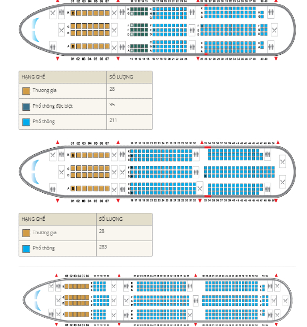 VIET AVIATION: Hướng dẫn chọn chỗ ngồi trên Airbus A320