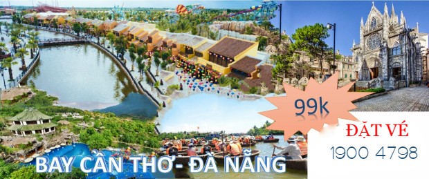 Thời gian bay từ Cần Thơ đi Đà Nẵng