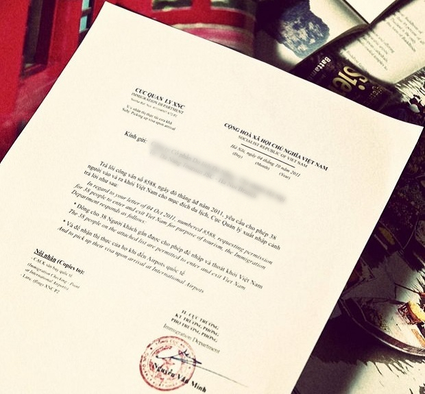 xin visa việt nam cho người nước ngoài