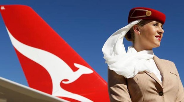 tong dai ve may bay qantas airways