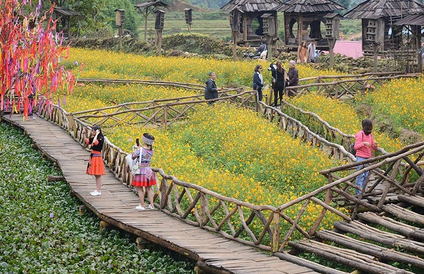 Tour Hà Nội Sapa | Fansipan – Bản Cát Cát – Đền Mẫu Thượng Sapa 3 ngày 2 đêm