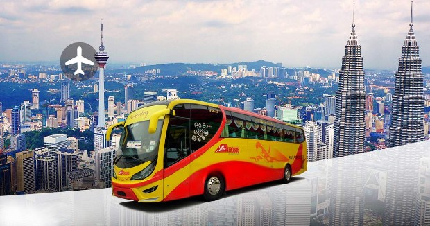 di chuyển từ s&acirc;n bay Kuala Lumpur về th&agrave;nh phố