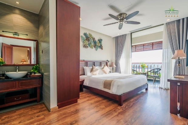 Phòng nghỉ gần Cù Lao Chàm tiện nghi hiện đại view biển tuyệt đẹp