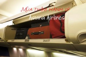Hướng dẫn mua thêm hành lý Asiana Airlines nhanh chóng, phí thấp