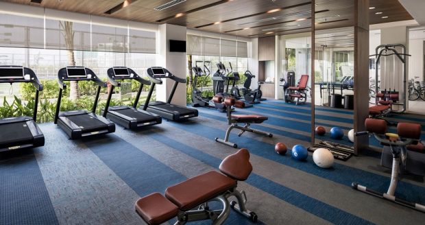 Phòng gym resort Novotel Phú Quốc
