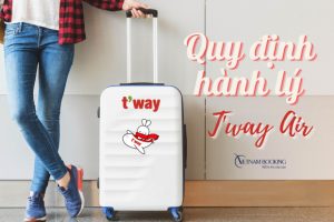 Quy định hành lý T’way Air | Dịch vụ mua thêm hành lý giá rẻ
