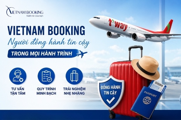 Vietnam Booking hỗ trợ h&agrave;nh l&yacute; nhanh ch&oacute;ng v&agrave; an t&acirc;m