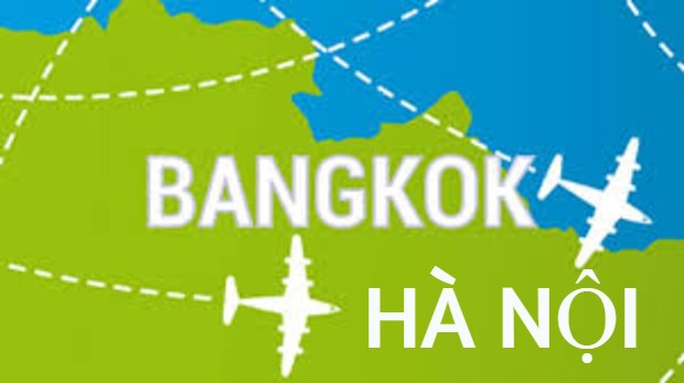 Thời gian bay từ Bangkok về H&agrave; Nội