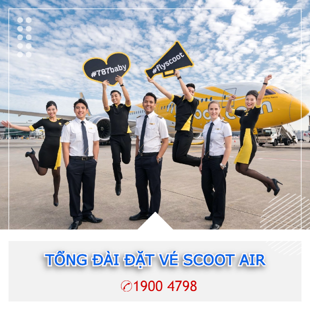 tổng đ&agrave;i v&eacute; m&aacute;y bay Scoot Air