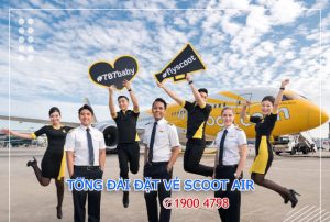 Tổng đài vé máy bay Scoot Air | Chính thức tại Việt Nam