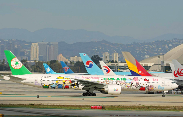 EVA Air là một trong những hãng hàng không được lựa chọn nhiều trên các chuyến bay đi Mỹ vé máy bay đi Mỹ EVA Air