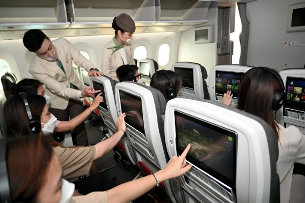 Bamboo Sky - Biểu tượng cho sự tiện nghi v&agrave; hiện đại của h&atilde;ng h&agrave;ng kh&ocirc;ng Bamboo
