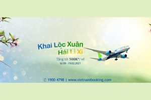 Săn vé máy bay Bamboo Airways “Khai lộc xuân – Hái lì xì”