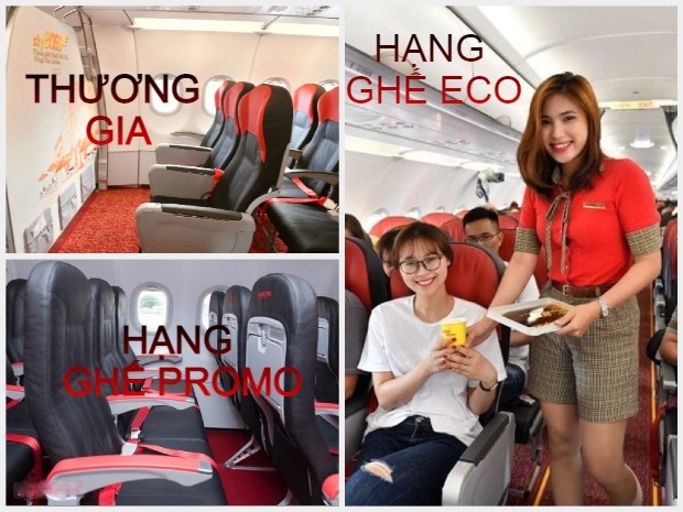 sơ đồ chỗ ngồi m&aacute;y bayVietjet Air