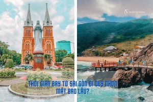 Thời gian bay từ Tp Hồ Chí Minh đi Quy Nhơn mất bao lâu?