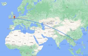 Thời gian bay từ Việt Nam sang Anh bao lâu? Khoảng cách có xa không?