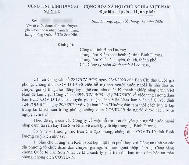 Thủ tục xin công văn nhập cảnh tại sân bay