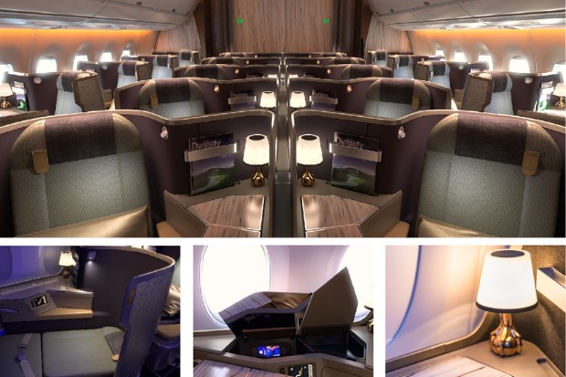 hạng thương gia của China Airlines